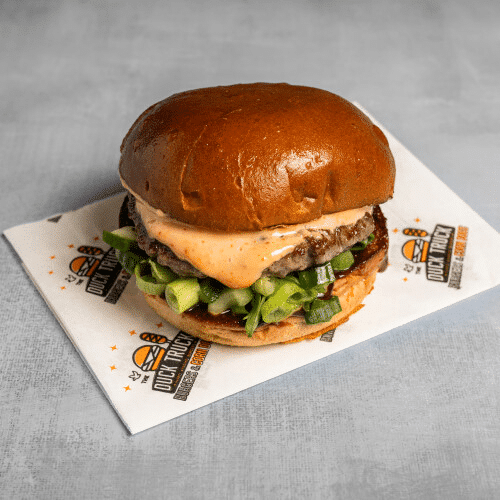 Beef burger Asian