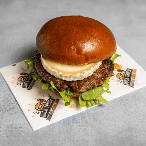 Beef burger goat