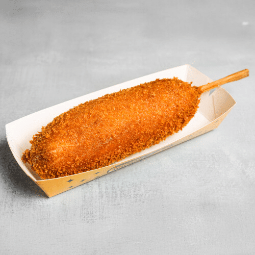 Golden classic corn dog
