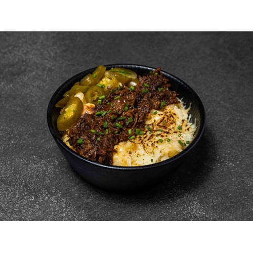 Beefy mac and cheese