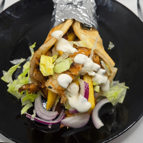 Griekse pita döner
