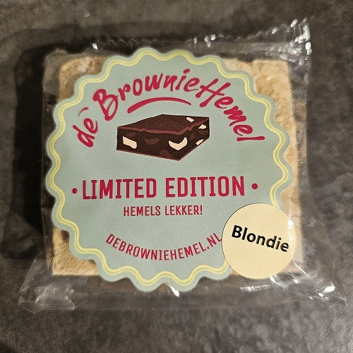 De browniehemel blondie 130gr