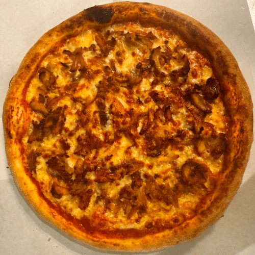 Pizza chicken shawarma