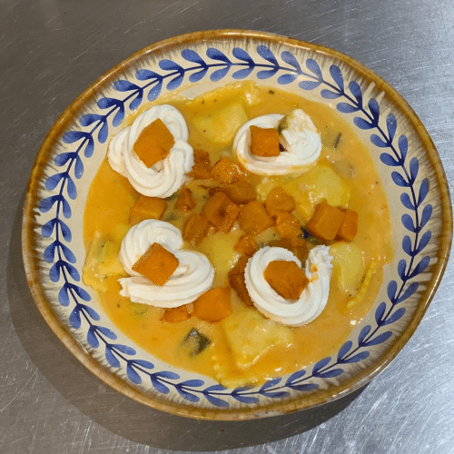 Halloween ravioli