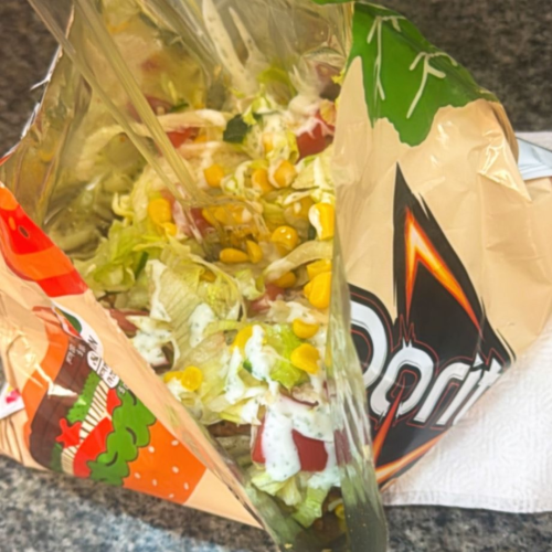 MK loaded chips bag