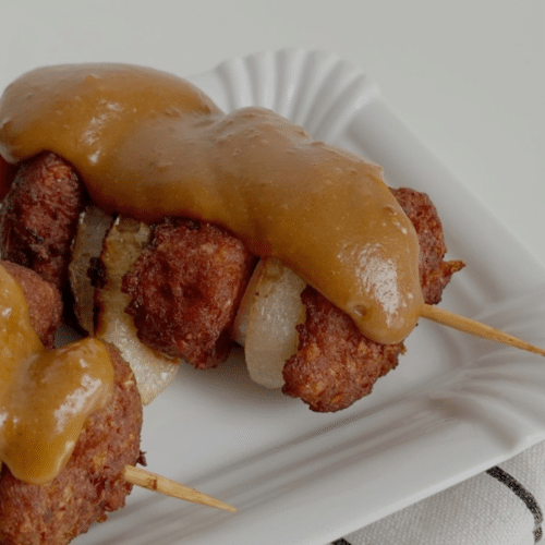 Berenhap met saus