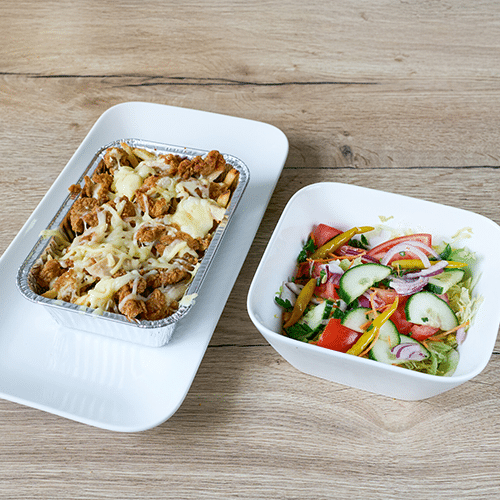 Kapsalon chicken strips