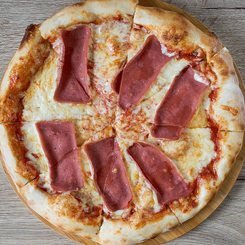 Pizza ham