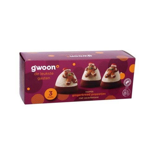 g'woon gingerbread ijspoppetjes 120 gram