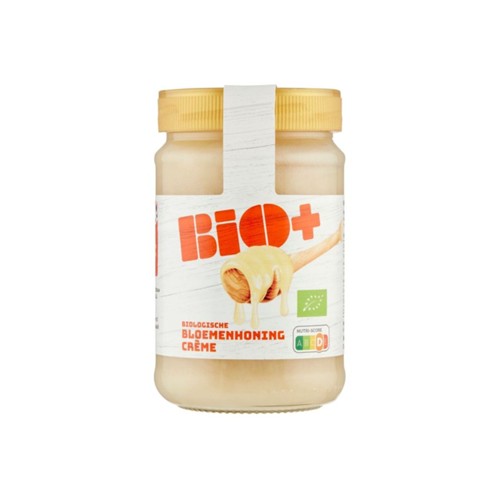 Bio+ Bloemenhoning Creme pot 350 gram