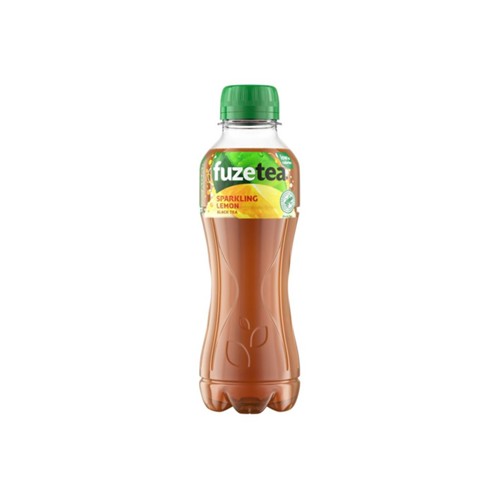 Fuze Tea SPARkling black tea fles 400 ml
