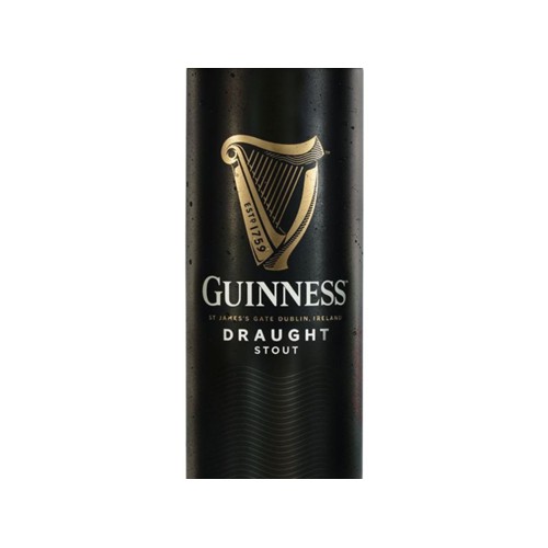 Guinness bier draught blik 500 ml