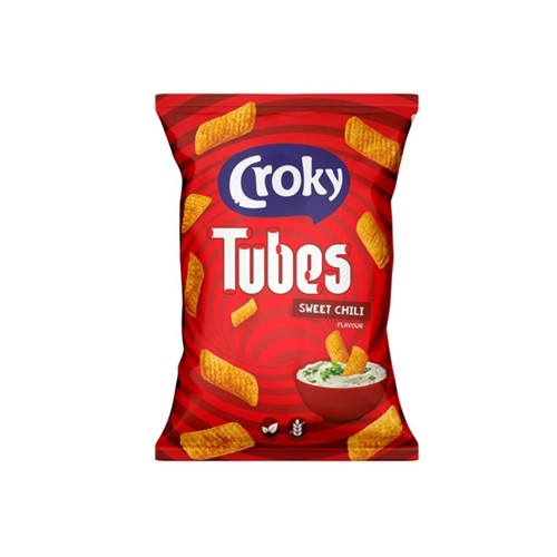 Croky Tubes Sweet Chili zak 100 gram