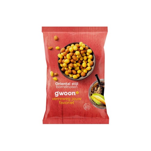 g'woon cocktailnoten pittig Zak 300 Gram