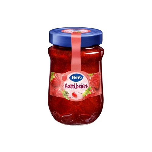 Hero aardbeien extra jam 600 gram