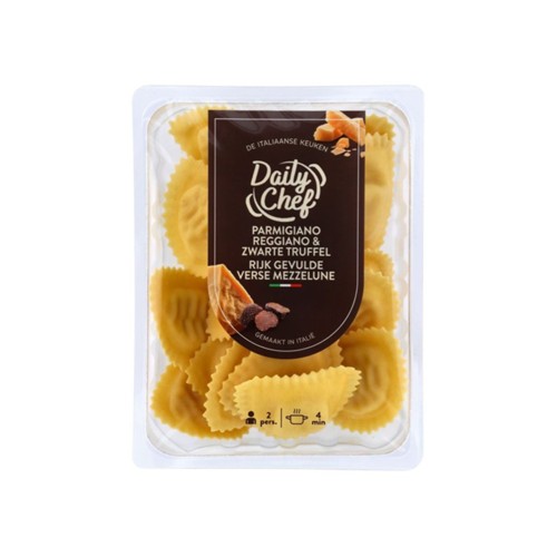 Daily Chef pasta met parmezaanse kaas en truffel Blister 250 gram