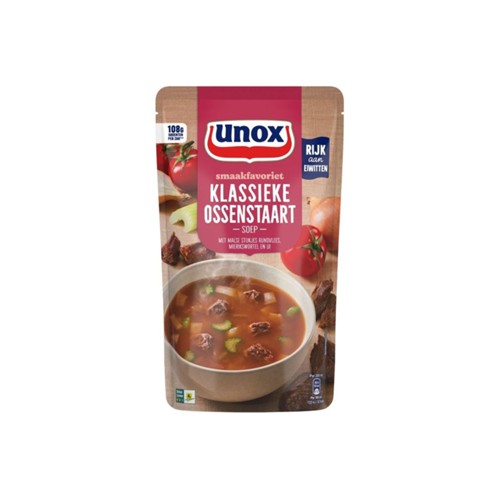 Unox Soep In zak Ossenstaart zak 570 ml