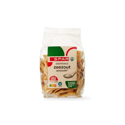 SPAR scrocchi zeezout 150 gram