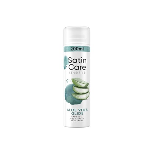 Gillette Satin Care Sensitive aloe vera blik 200 ml