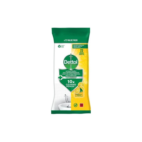 Dettol doekjes citrus 72 stuks