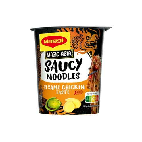 Maggi Saucy noodles sesame chicken taste 75 gram