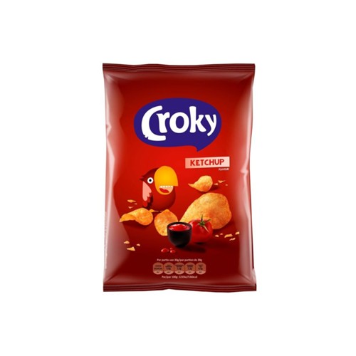 Croky ketchup zak 100 gram
