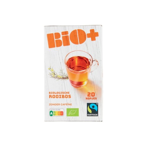 Bio+ Biologische rooibosthee biologisch doos 30 gram