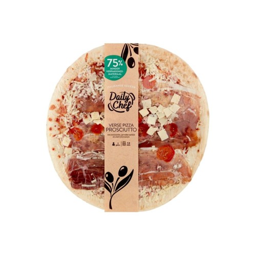 Daily Chef pizza prosciutto Wikkel 439 gram