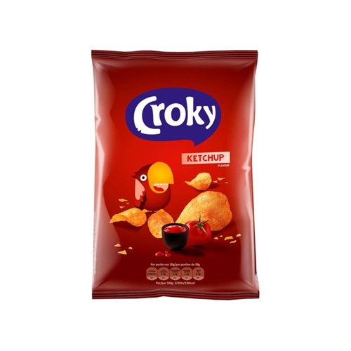 Croky ketchup zak 100 Gram