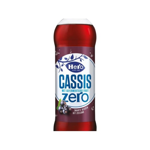 Hero cassis zero Fles 1.25 l