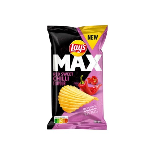 Lay's max red sweet chili 185 gram