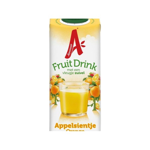 Appelsientje fruitdrink sinaasappel pakje 200 ml