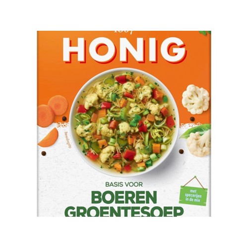 Honig groentesoep boeren Doos 41 gr