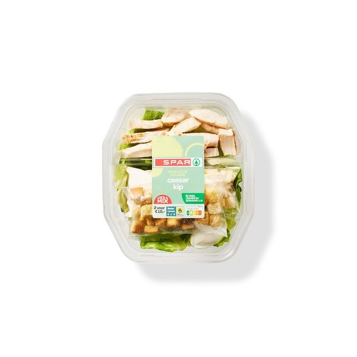 SPAR maaltijdsalade kip caesar bakje 450 gram