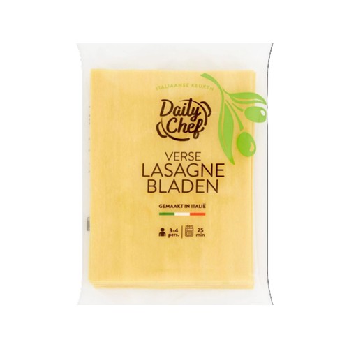Daily Chef verse lasagne bladen 250 gram