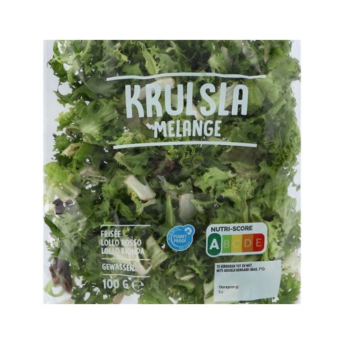 Sla krulmelange Zak 100 Gram