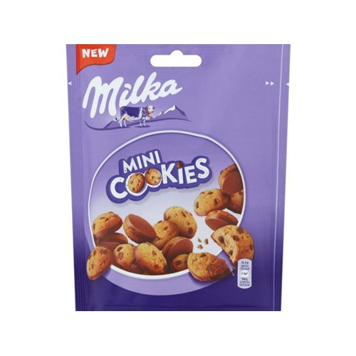 Milka Milka mini cookies zak 110 gr
