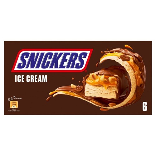 Snickers ice cream multi-pack 274 gram