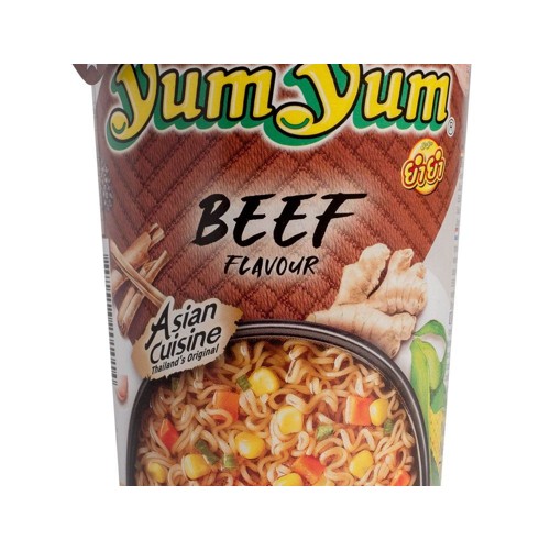 Yum Yum noodles rund Beker 70 Gram
