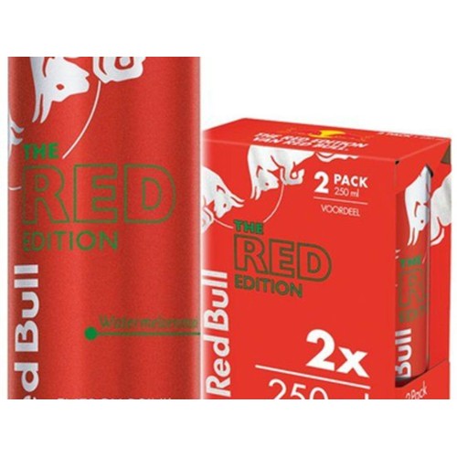 Red Bull the red edition 2-pack - gekoeld