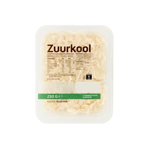 Zuurkool Bakje 250 Gram