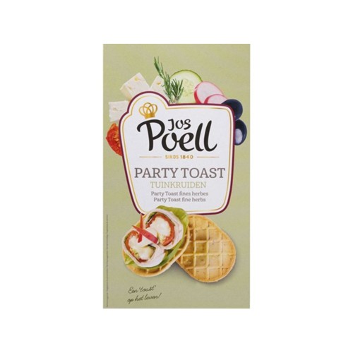 Jos Poell toast tuinkruiden 150 gram
