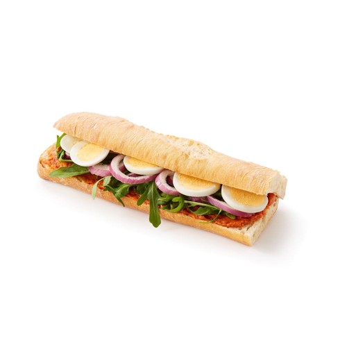 Witte ciabatta filet americain