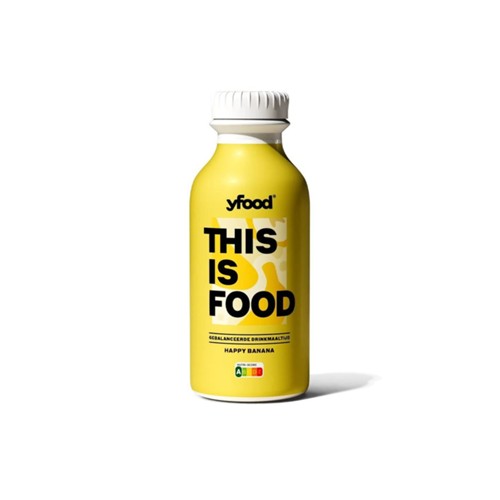 Yfood This is food happy banana 500 ml