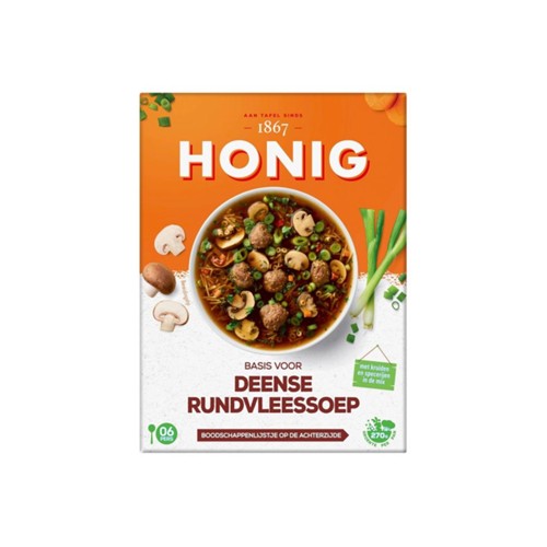 Honig basismix deense rundvlees doos 74 gram