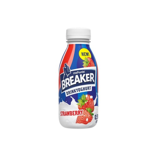 Melkunie Breaker Drinkyoghurt Strawberry 350 ml