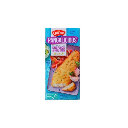 Queens Pangafilet Knoflook Kruiden 250g