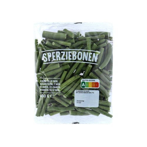 Sperziebonen Zak 400 Gram