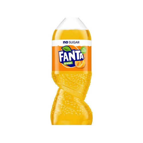 Fanta orange zero sugar Fles 1 Liter