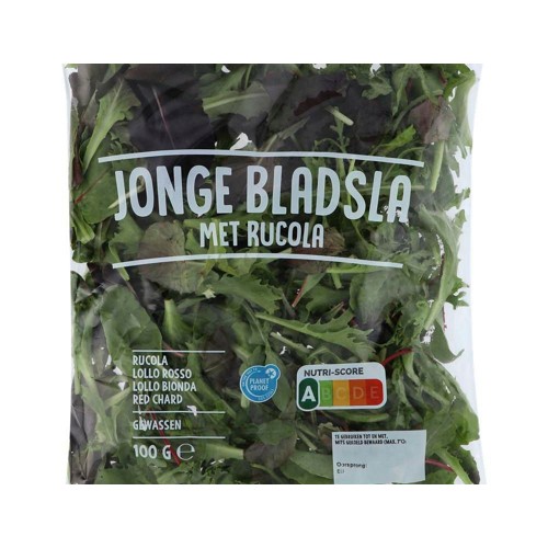 Sla met rucola Zak 100 Gram
